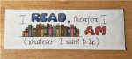 (image for) I Read, I Am